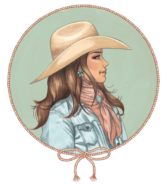 Cowgirl-Artwork