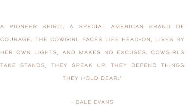 Cowgirl-Text