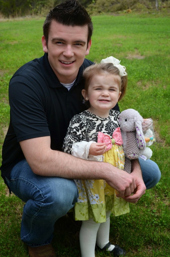 Daddy and Paisley 