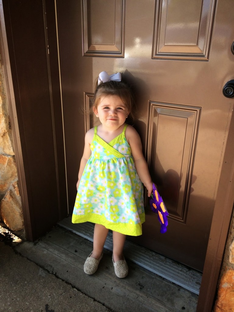 First Day of Big Girl Class