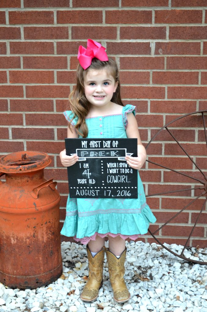 Paisley's 1st Day of Pre-K 7